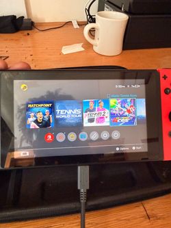 Nintendo Switch w/ Games & Charger
