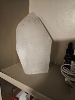 8.5in  clear quartz