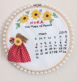 Customized Handmade Embroidery Hoop