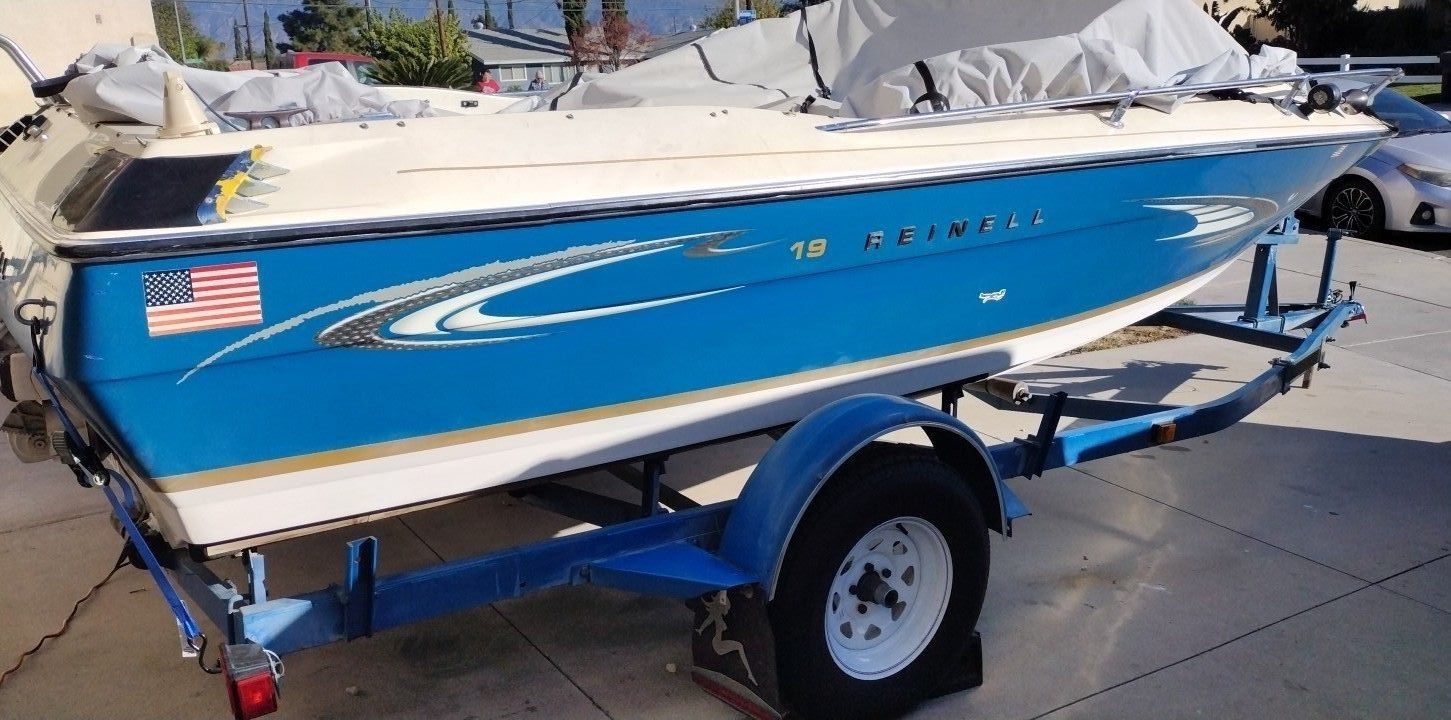 Reinell Boat and Boat Trailer