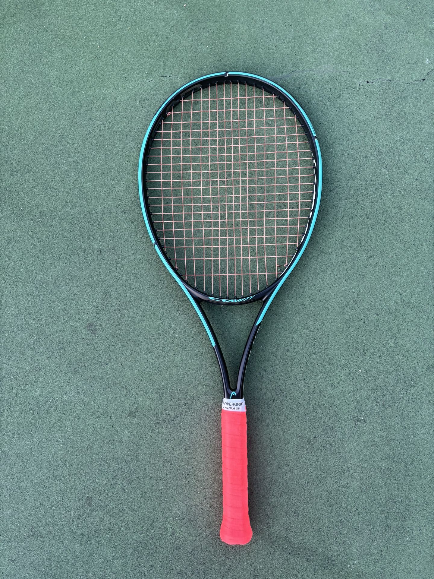 Head Gravity S Grips Size 4 1/4 Tennis Racquet