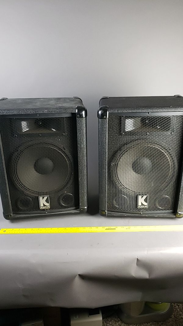2 Kustom KSC10 PA Speakers for Sale in WA OfferUp