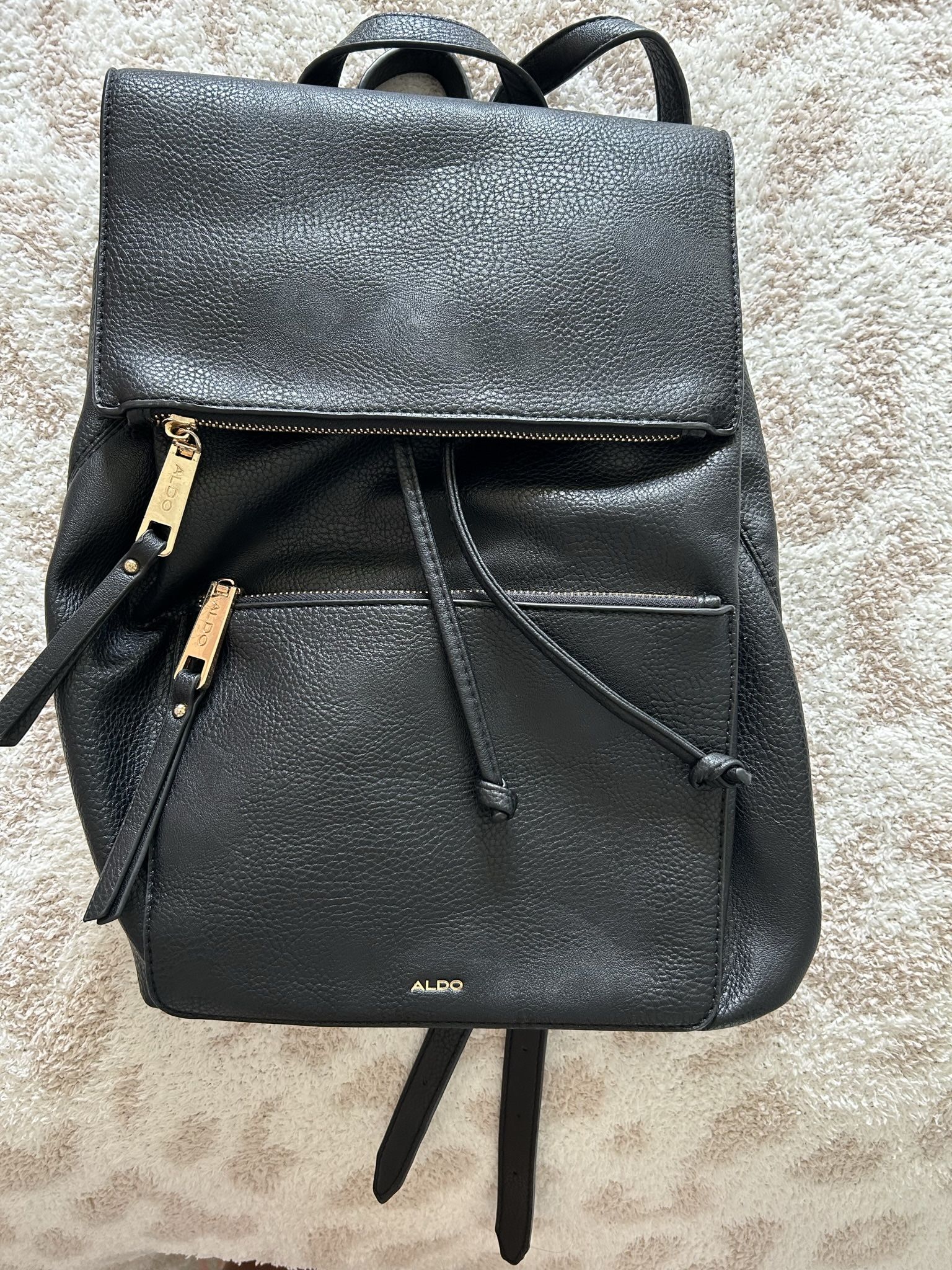 Black Backpack Purse Aldo