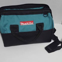 Makita 14"x 9" x 11" Tool Bag/Case 8 Pockets Fr 18V Drill, Saw 18 Volt  No TOOLS