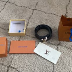 Louis Vuitton Belt Size 48 Length 120 Open Box. Never Used.
