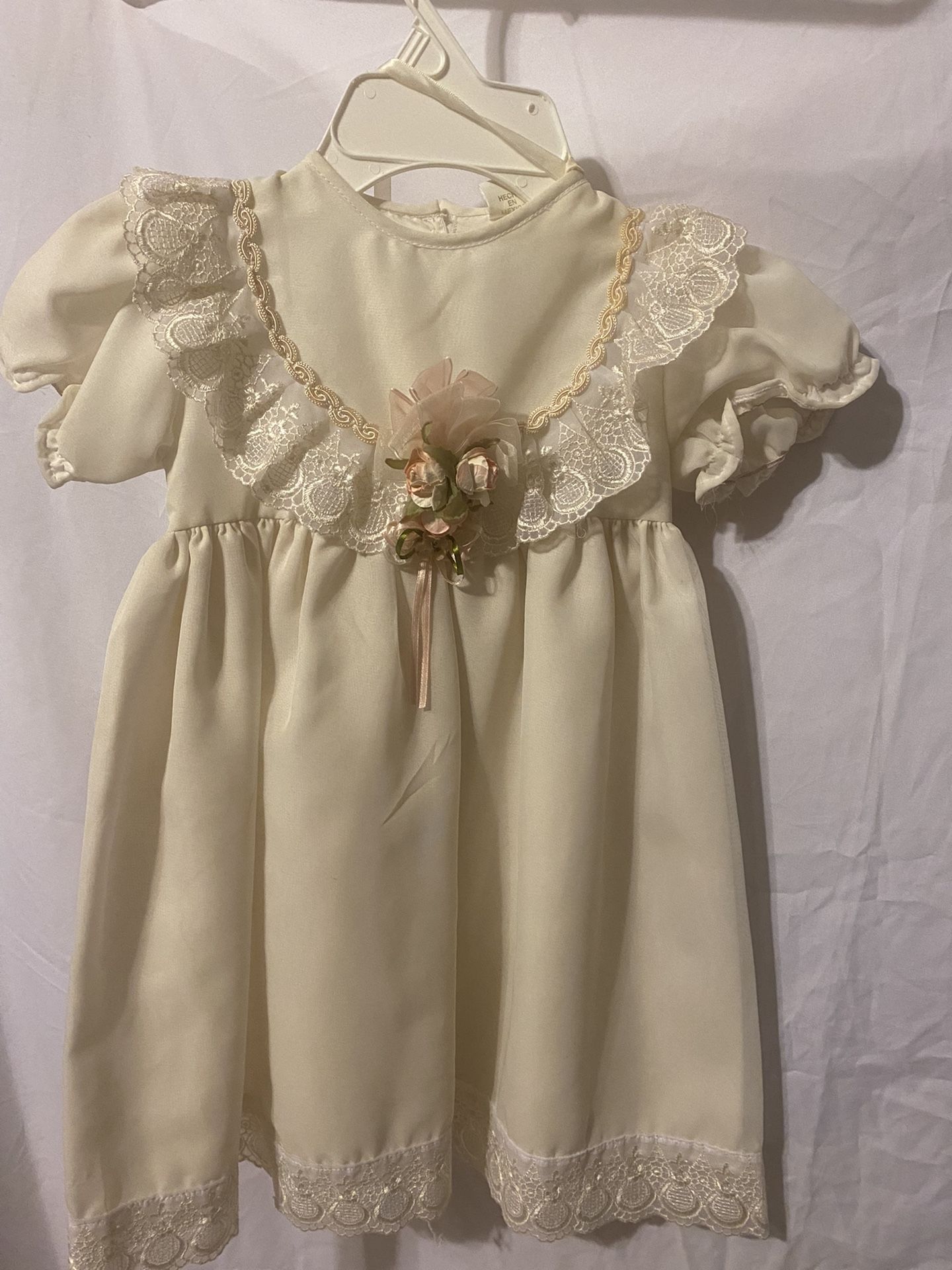 Baby Baptism Dress Simple