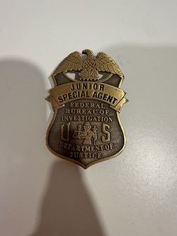 FBI Junior Special Agent Badge – Hero Industries