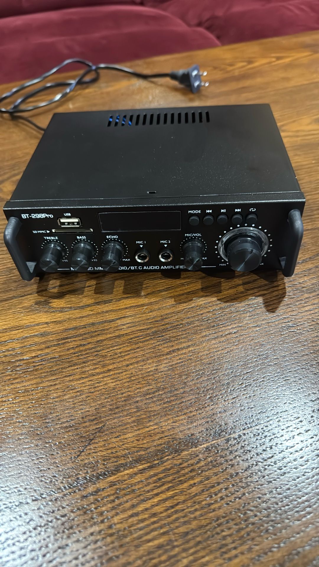 BT-298 Pro Digital Mixer Amplifier