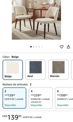 Dining chairs