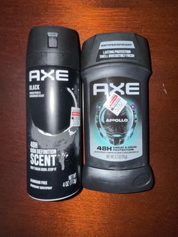 AXE Black Body Spray and Apollo Antiperspirant $2 each (Pick Up Only)