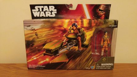 Star Wars Rebels Ezra Bridger & Speeder Vehicle toy