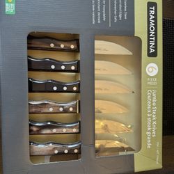 Tramontina Steak Knife Set – Brand New