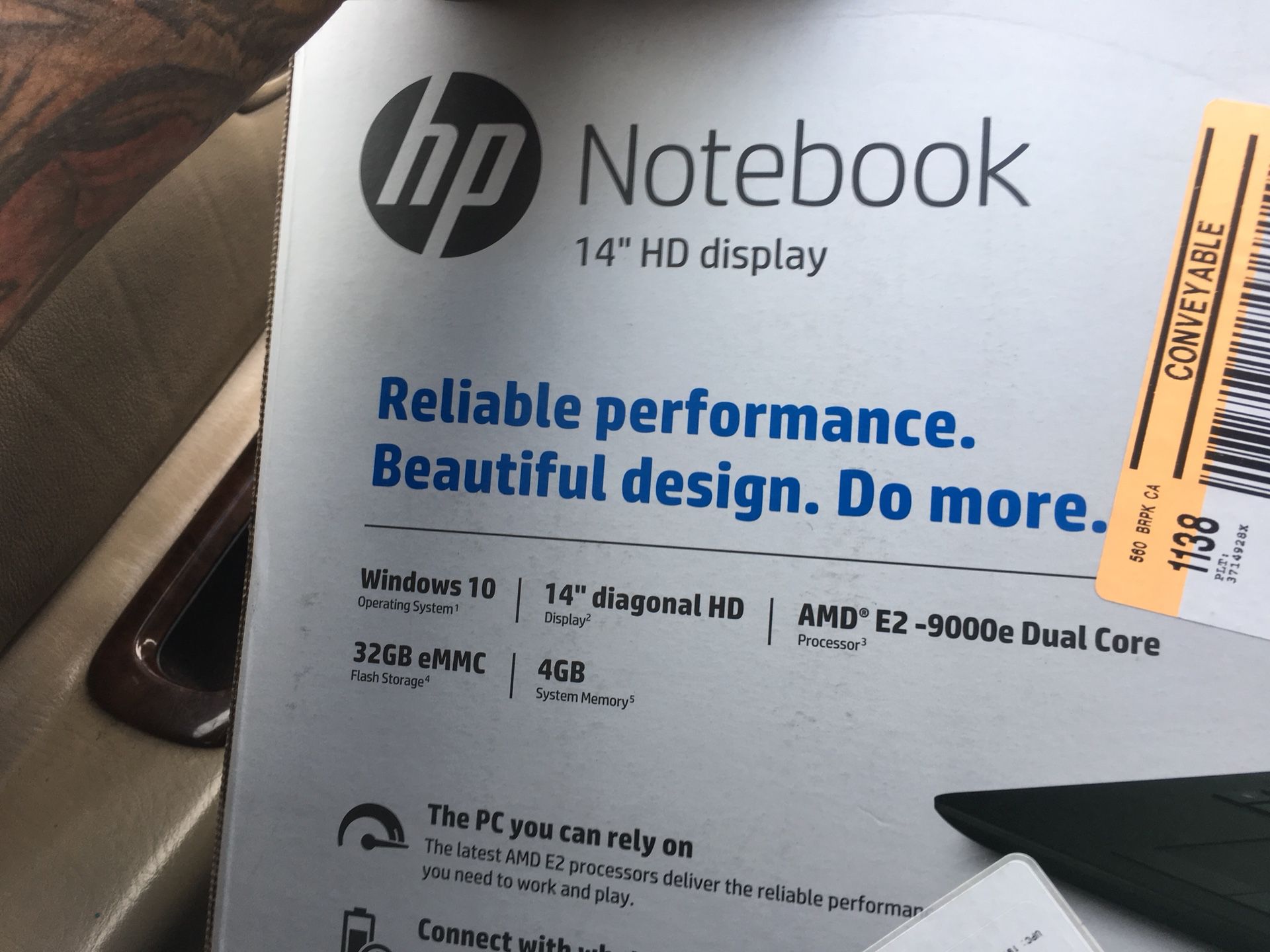 Note book laptop $170