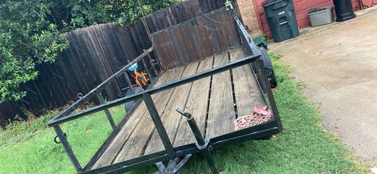 12x6 home made trailer
