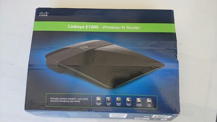 Linksys E1200 WiFi N router