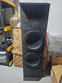 Jensen subwoofers and box
