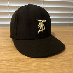 Essentials Fear of God x New Era 59FIFTY Fitted Hat 7 1/2 Wool Baseball Cap