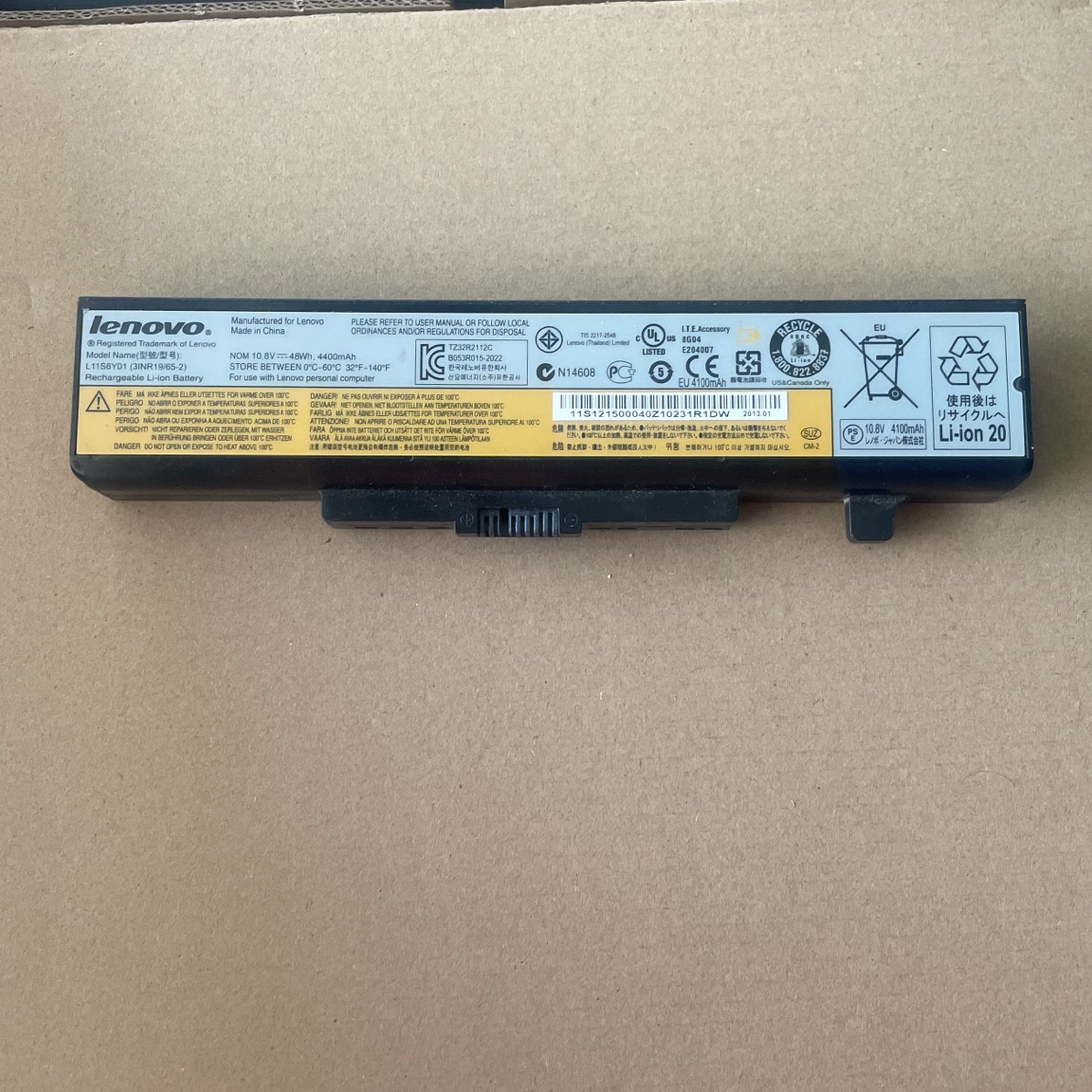 Lenovo Battery L11S6Y01