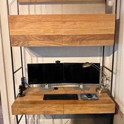West Elm Industrial Modular Wall Desk