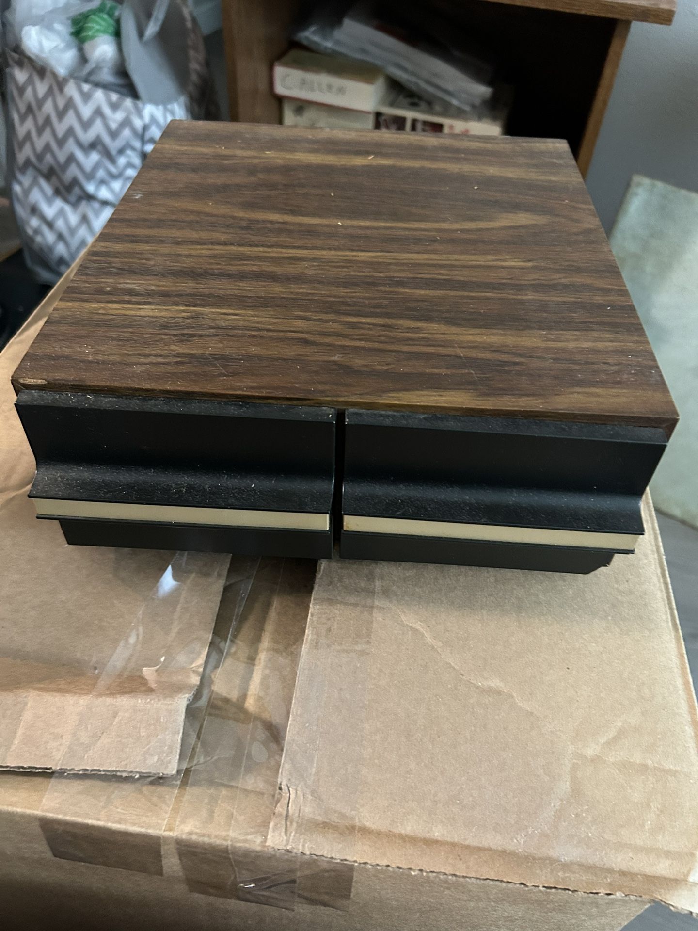 Antique Cassettes With Holder