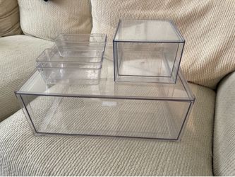 Acrylic Organizing Containers