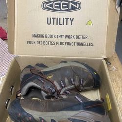 Keen Detroit Low Steel Toe Shoes Size 13