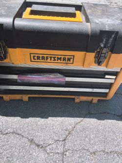 Craftsman Toolbox With 3 Slidig Tool Drawers