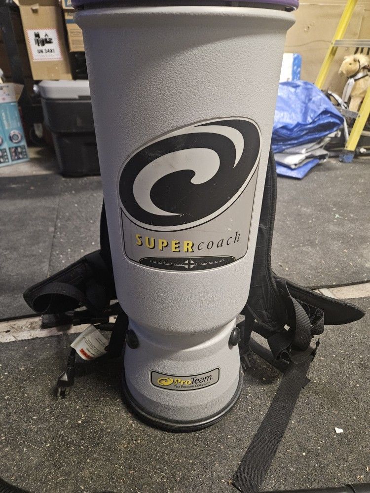 Supercoach Pro Backpack Vacuum