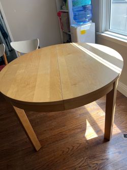 IKEA Expandable Dining Table And 3 chairs