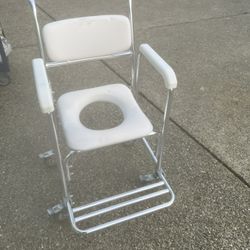 Toilet Seat on Wheels 