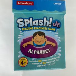 Splash ! READING READINESS ALPHABET GAME