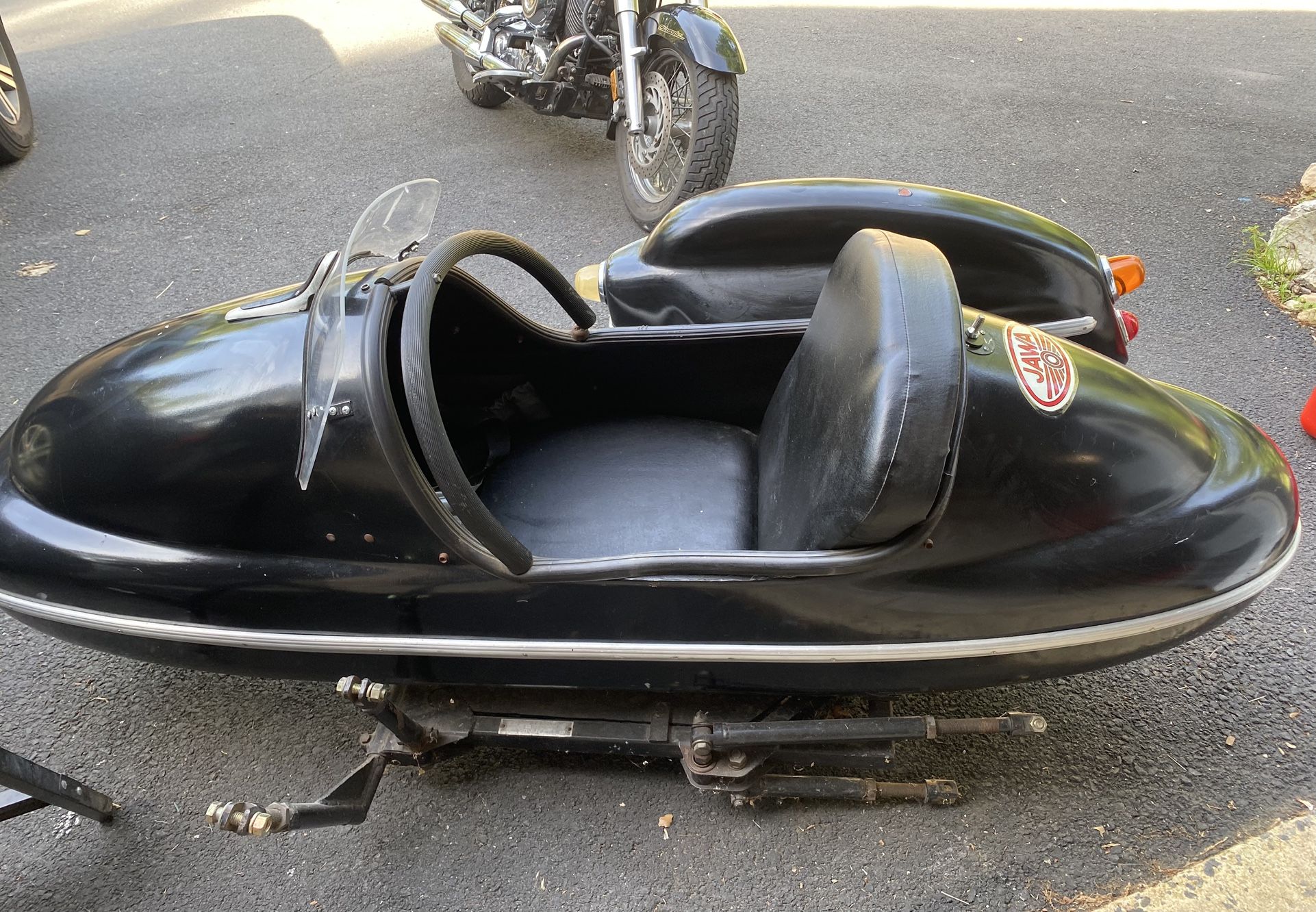 Jawa Motorcycle Sidecar 
