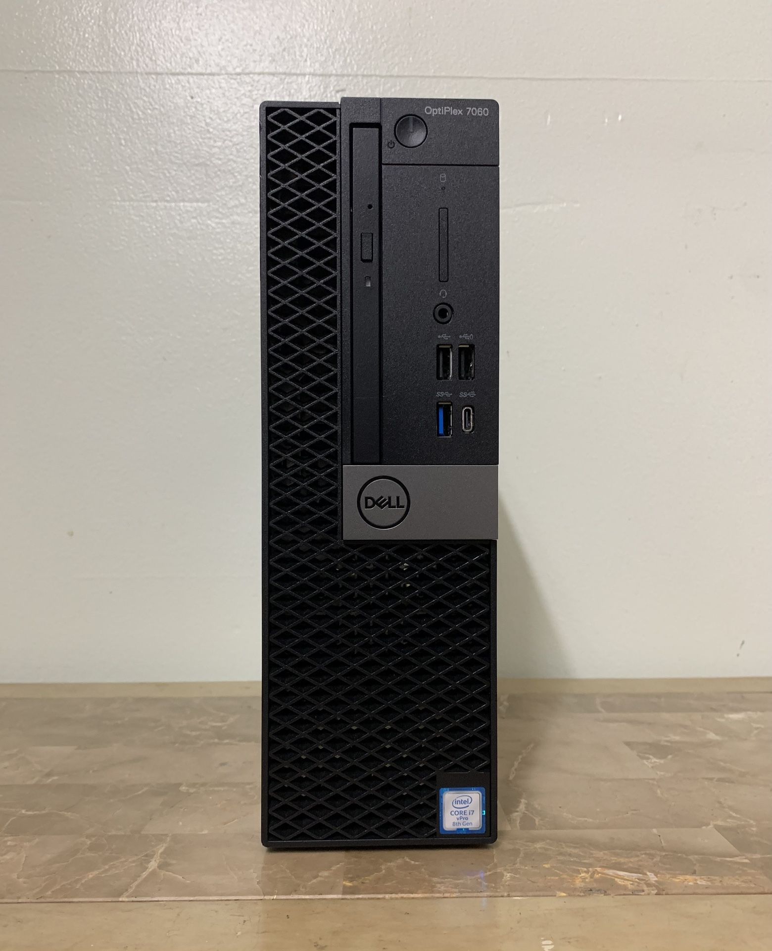 DELL Optiplex 7060 SFF Core i7 8th gen. 32GB RAM 512GB SSD Windows 11 dual display desktop computer