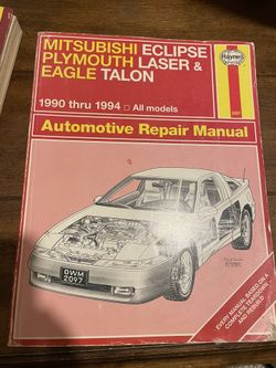 Haynes Books Cavalier And Eclipse