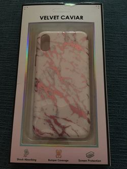 Velvet caviar phone case
