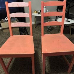 Pink Chairs 