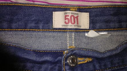 Levis 501 button fly 40 X 30