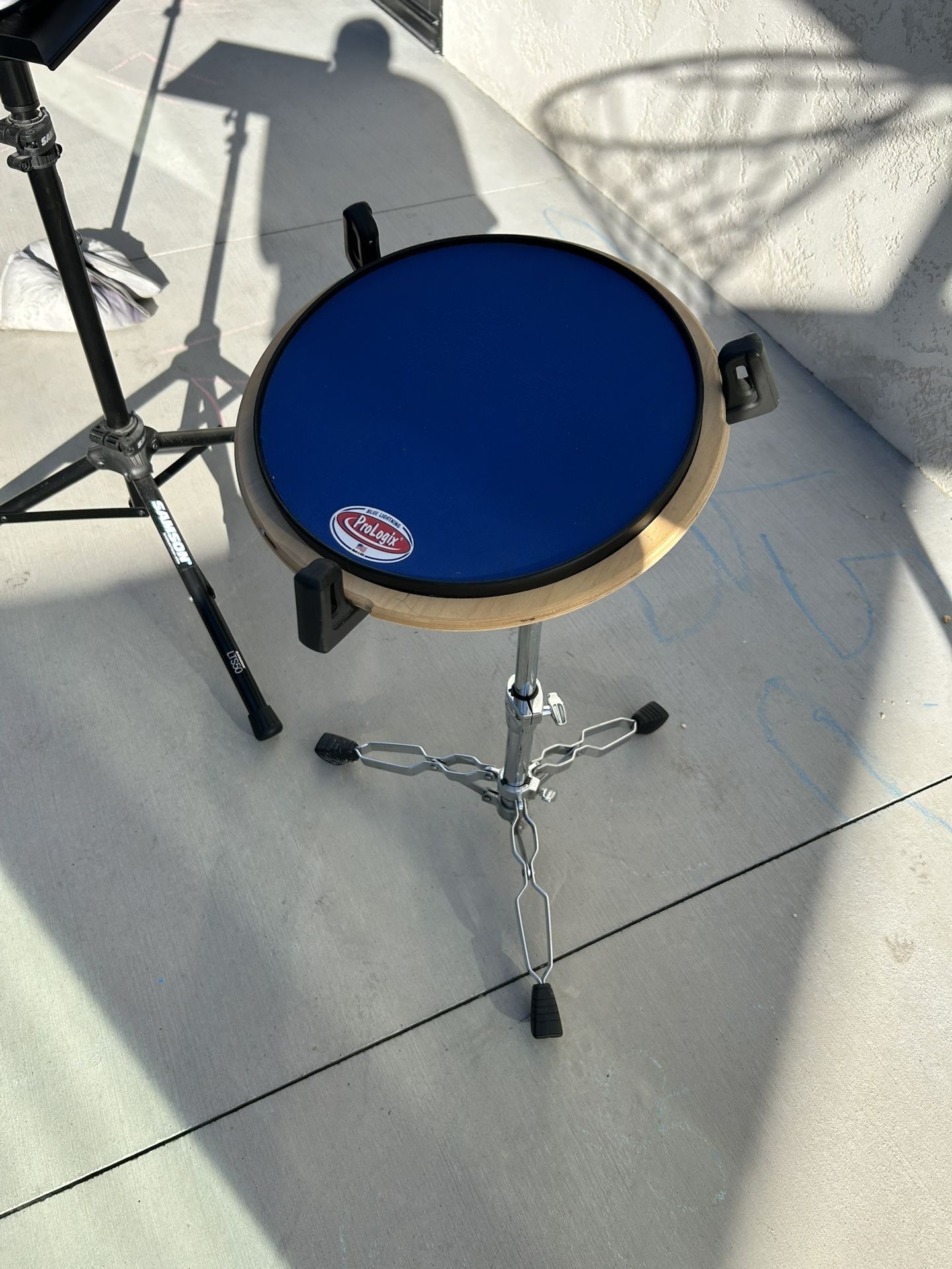 Prologix Blue Lightning Practice Pad + Stand