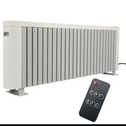 Baseboard Electric Heater w/ Remote - 1500 watt