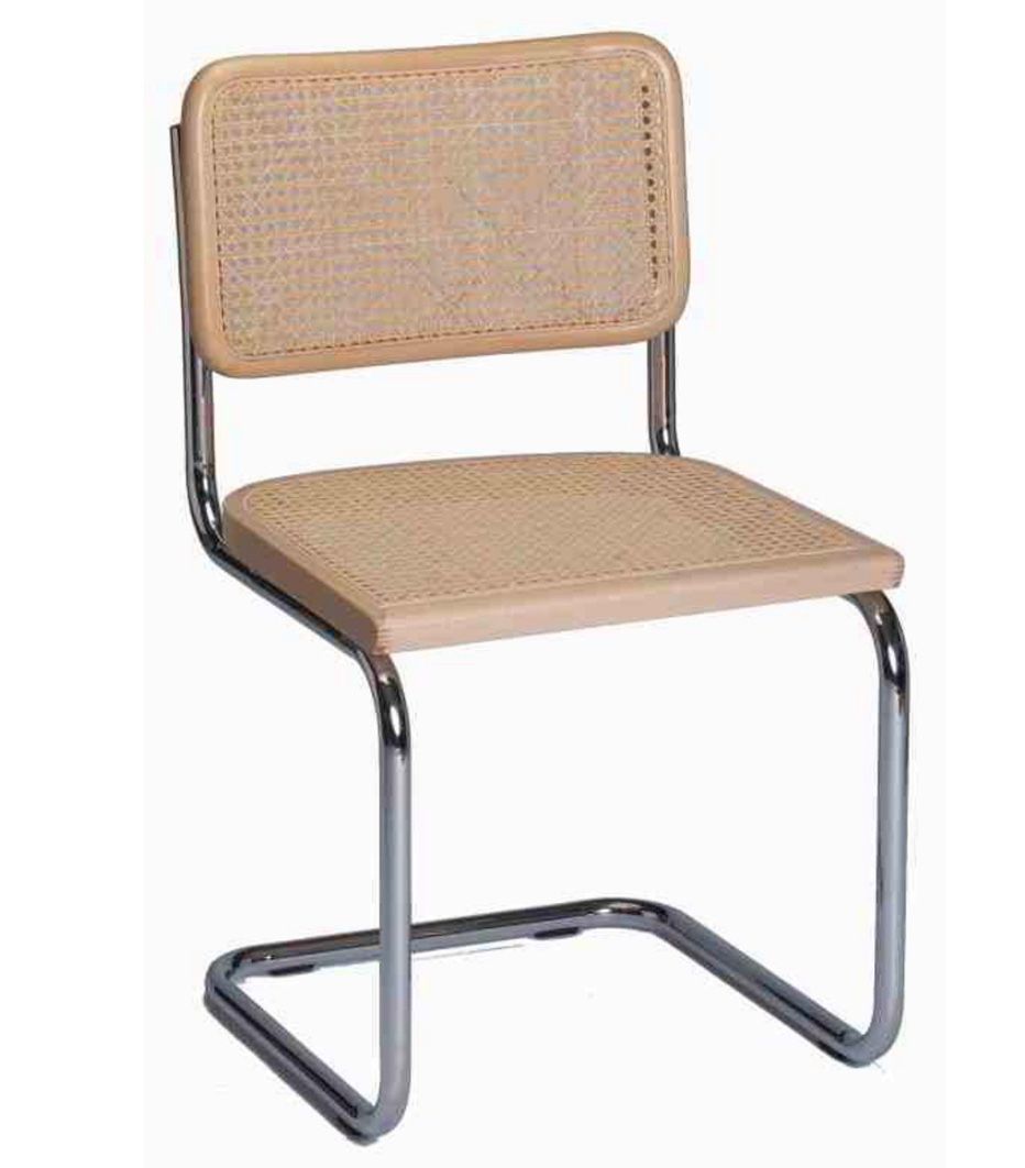 Breuer Cane Cesca chair (counter size) Pair of 2 