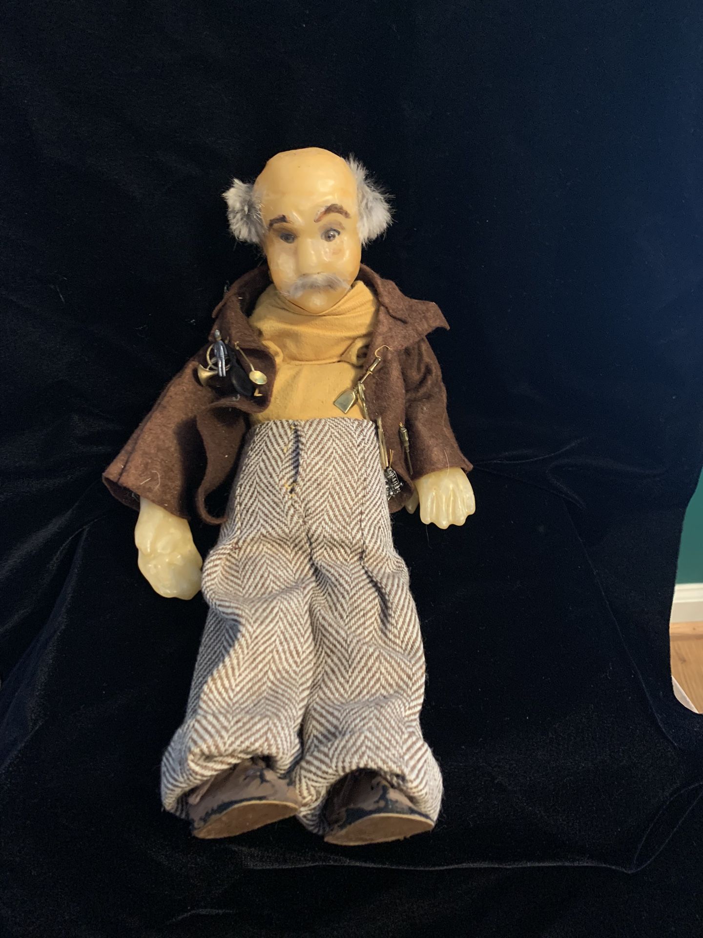Vintage Male Peddler Doll
