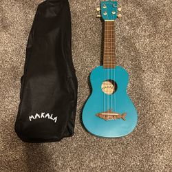 Blue Ukulele 