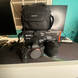 Sony (Alpha) a7 III mirrorless Camera 