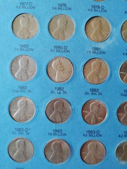 Old pennies