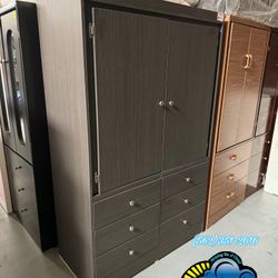 Grey Hercules Closet Wardrobe Big New Gris Ropero