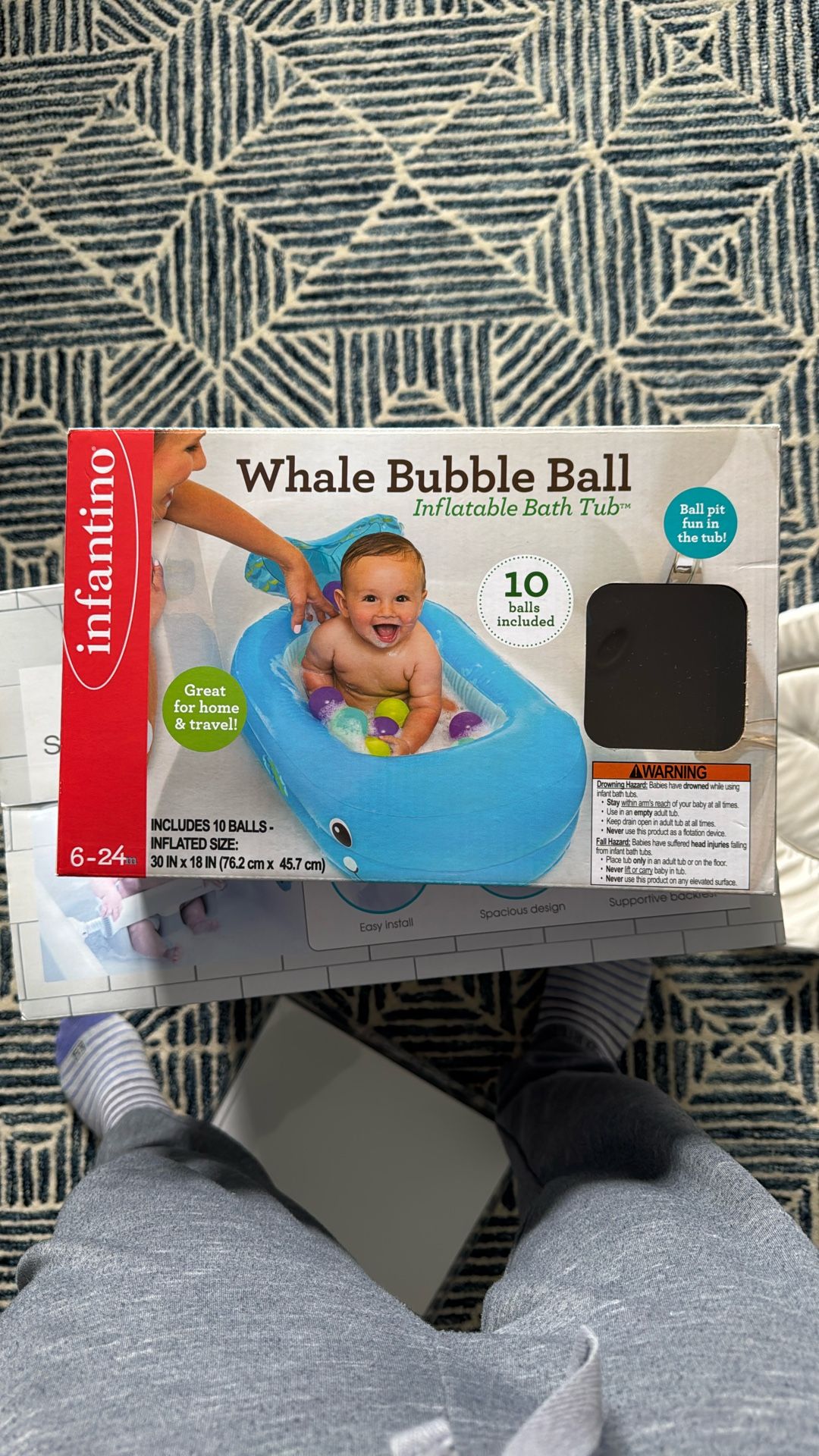 Inflatable Bath Tub