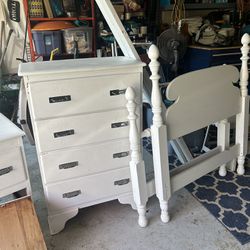 Reduced For Memorial Day - Antique Solid Maple Children’s Bedroom Set