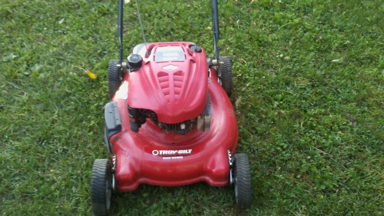 Troy bilt lawn mower