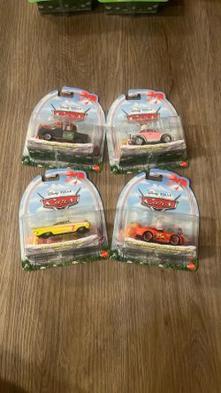 Brand New Mattel   Disney Pixar 2026 Easter Cars  Lot Of 4
