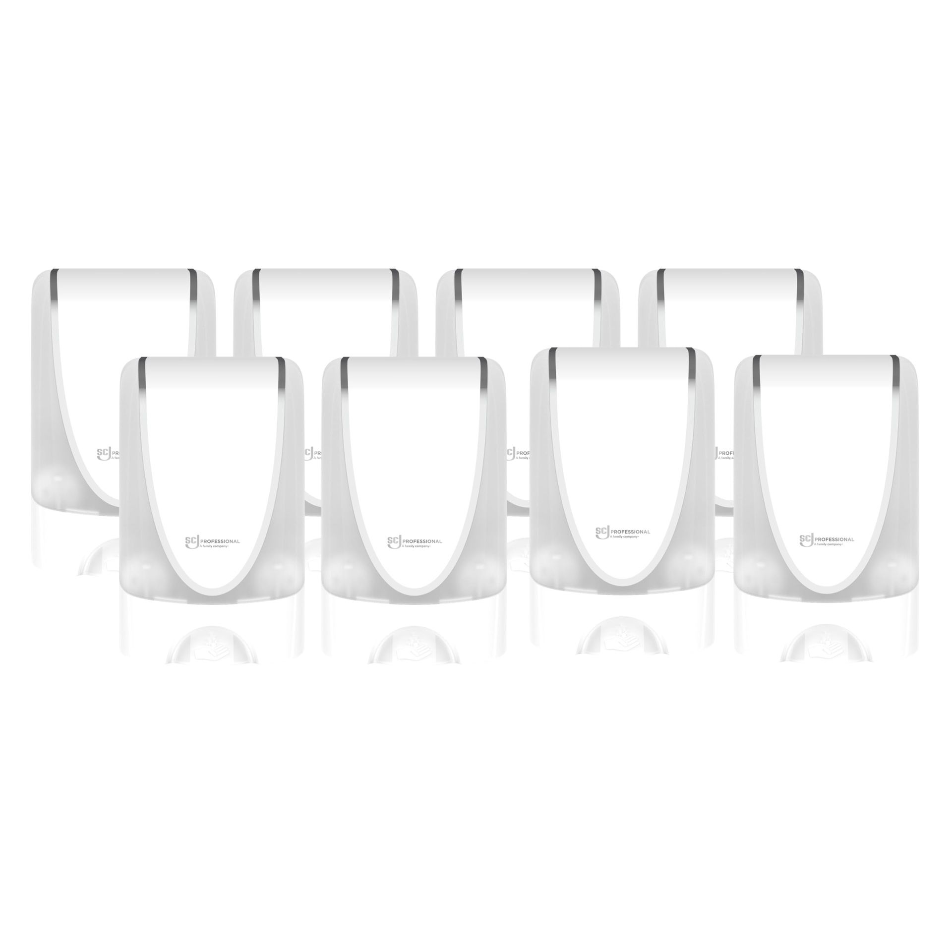 SC Johnson Professional White Dispenser Touch Free 1.2 Liter, (Pack of 8)